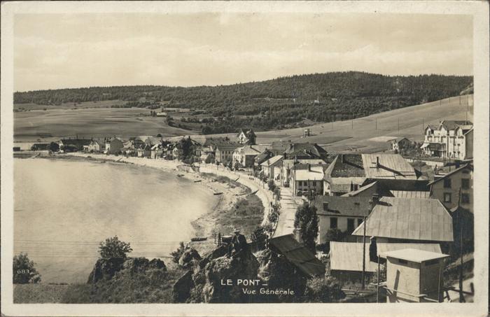 Le Pont VD Vue generale