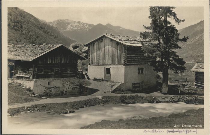 Davos Dorf GR Dischmatal