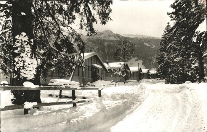 Melchtal Barackenlager