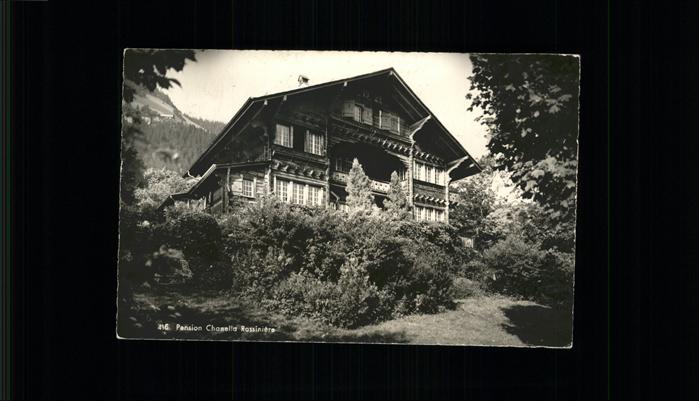 Rossiniere Pension Chanella