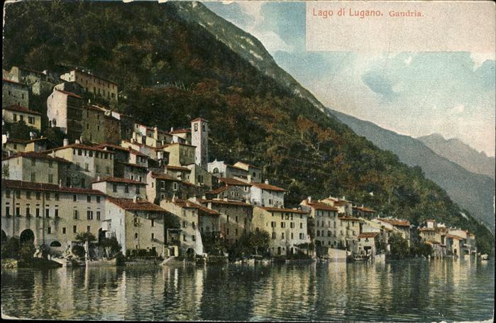 Gandria Lago di Lugano Lago Lugano