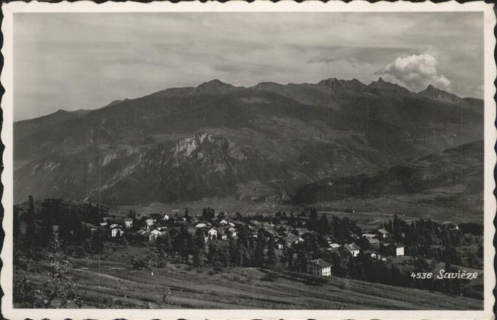 Saviese Gesamtansicht