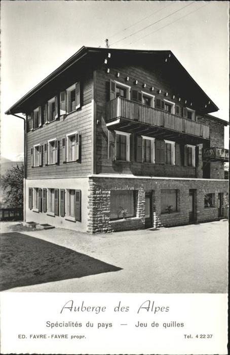 Grone Loye Auberge des Alpes