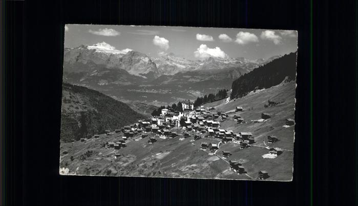 St Luc Panorama Anniviers Wildhorn