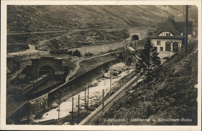 Goeschenen Gotthard Schoellenen Bahn