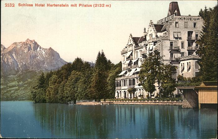 Hertenstein LU Schloss Hotel Pilatus