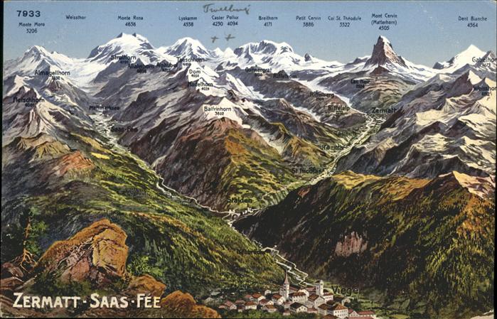 Zermatt VS Saas Fee