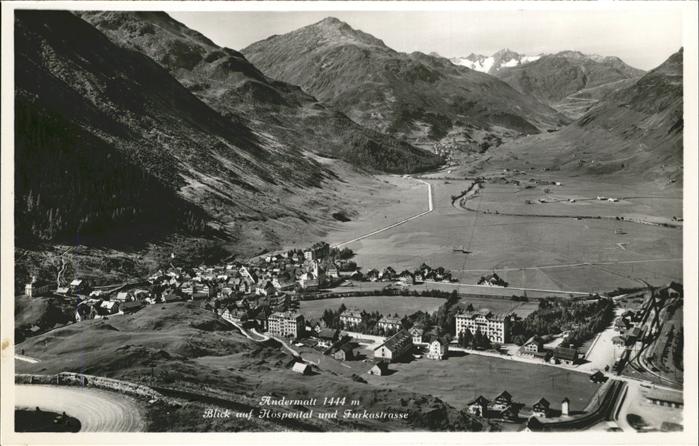 Andermatt Hospental Furkastrasse