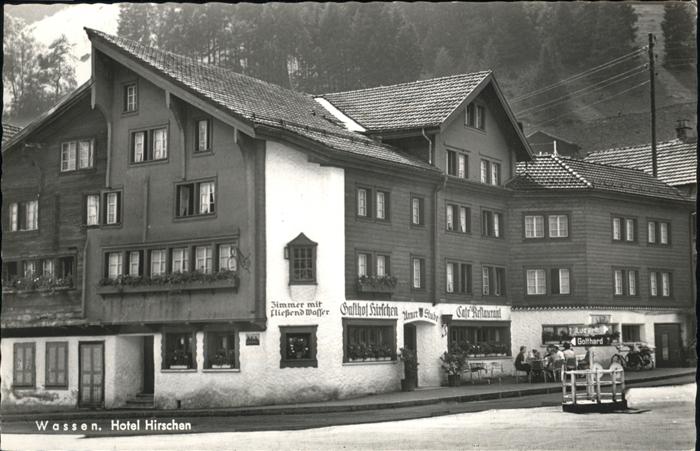 Wassen UR Hotel Hirschen