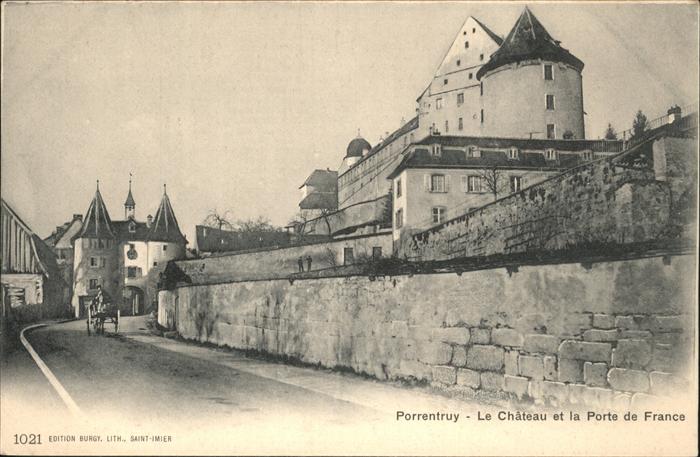 Porrentruy Chateau Porte Franc