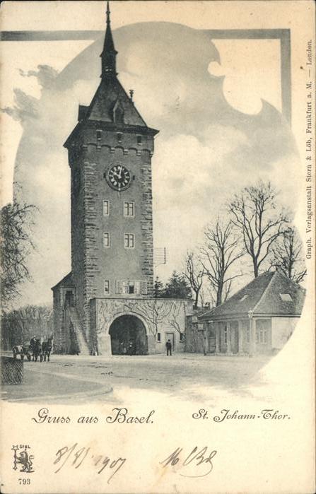 Basel BS St Johann Thor Kutsche