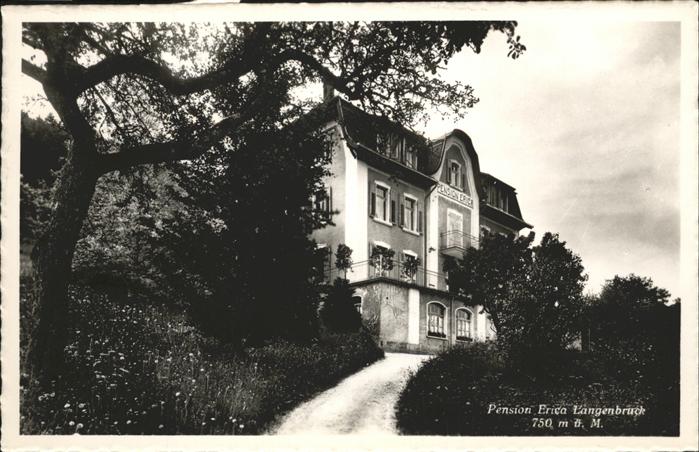 Langenbruck Pension Erica