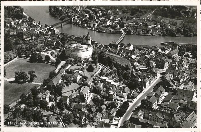 Schaffhausen SH Fliegeraufnahme