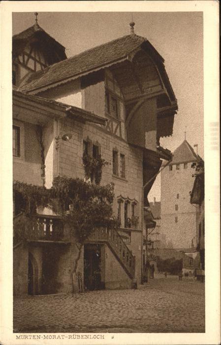 Murten Morat Ruebenloch