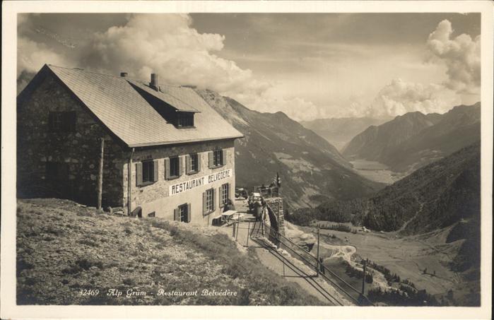 Alp Gruem Restaurant Belvedere