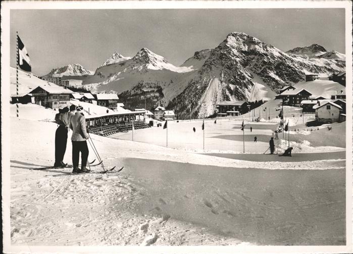Arosa GR Eisbahn Schiesshorn Furkahoerner
