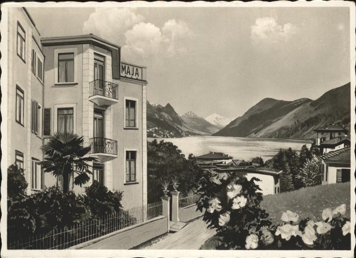 Lugano TI Hotel Pension Villa Maja