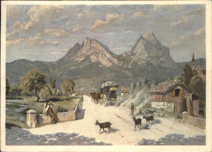 Buempliz Ziegen Kutsche