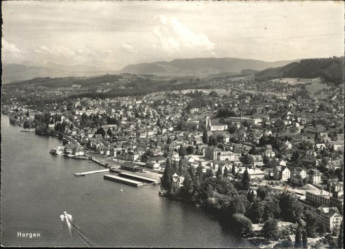 Horgen ZH Fliegeraufnahme
