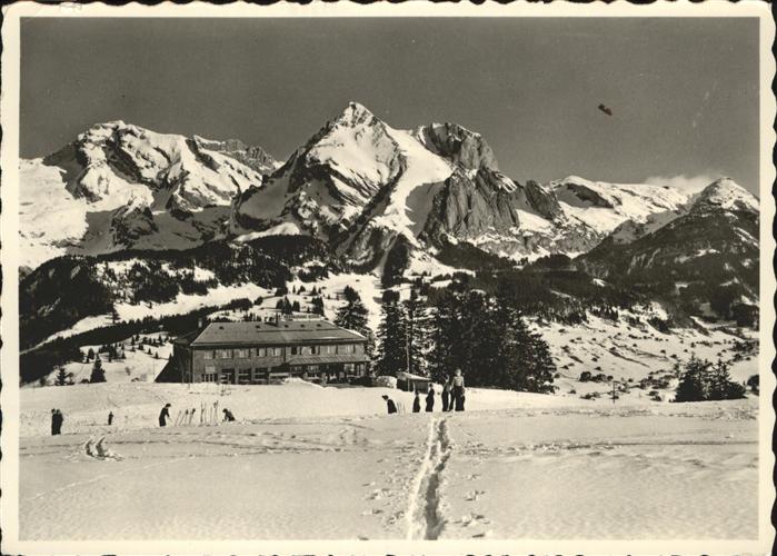 Unterwasser Toggenburg Berg Restaurant Iltios Ski