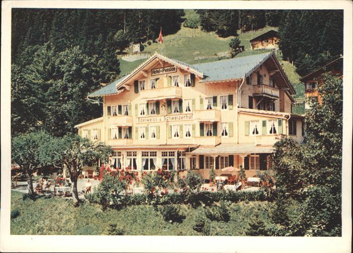 Adelboden Frutigen BE Edelweiss Schweizerhof