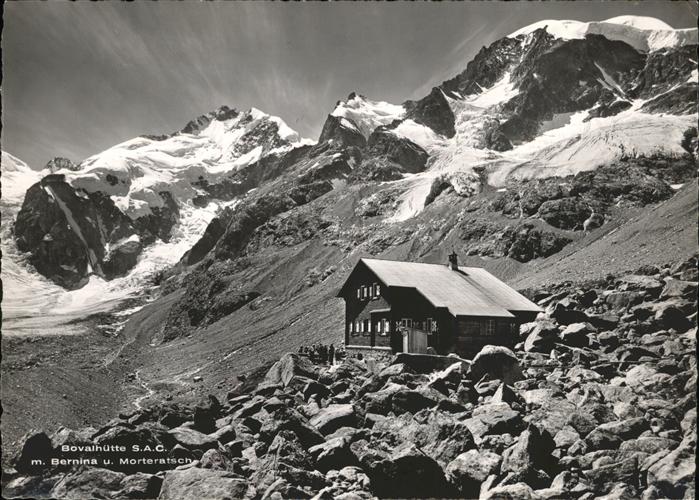 Bovalhuette Bernina Morteratsch