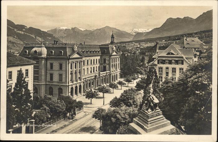 Chur GR Fontana Denkmal