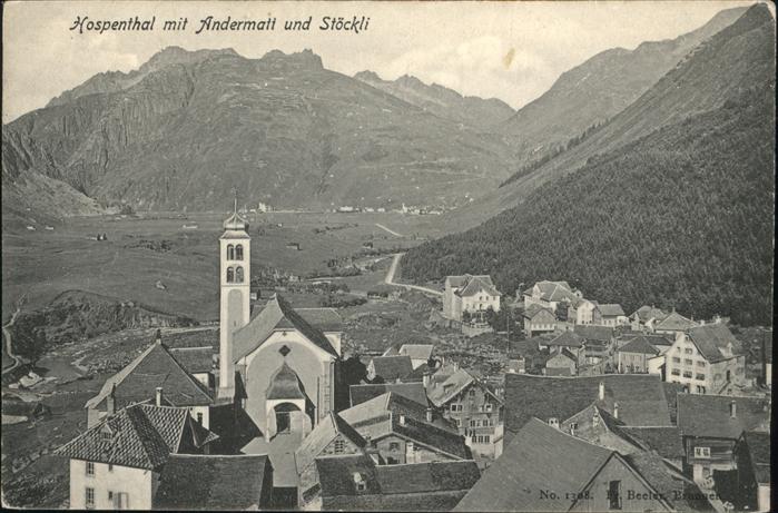 Andermatt Hospental Stoeckli