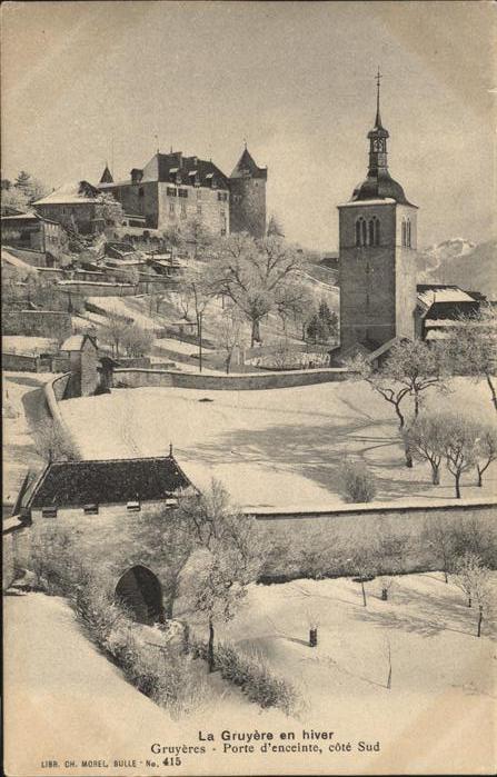 Gruyeres FR Porte d Enceinte