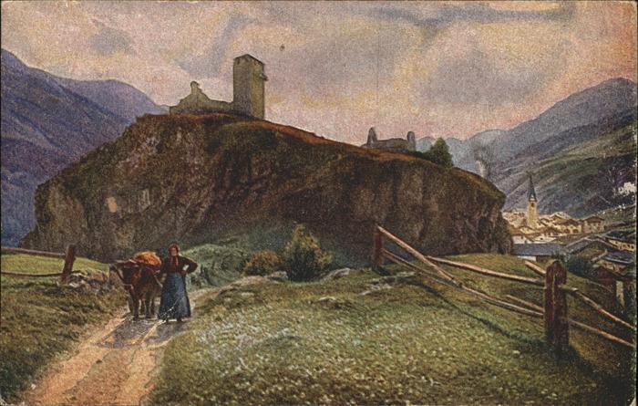 Ardez Ruine Steinsberg Kuh