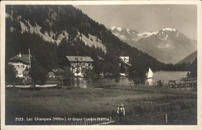 Lac Champex Grand Combin