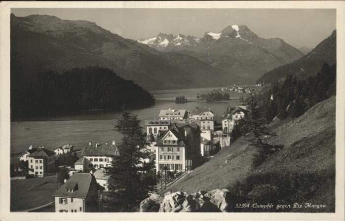 Campfer St Moritz GR Piz Margna