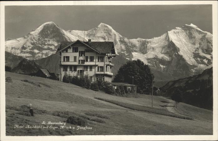 Beatenberg Hotel Amisbuehl Eiger Moench Jungfrau