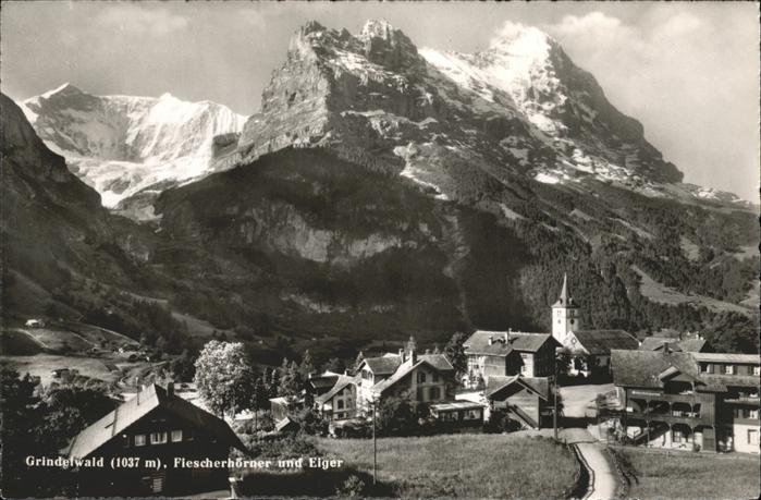 Grindelwald BE Fiescherhoerner Eiger