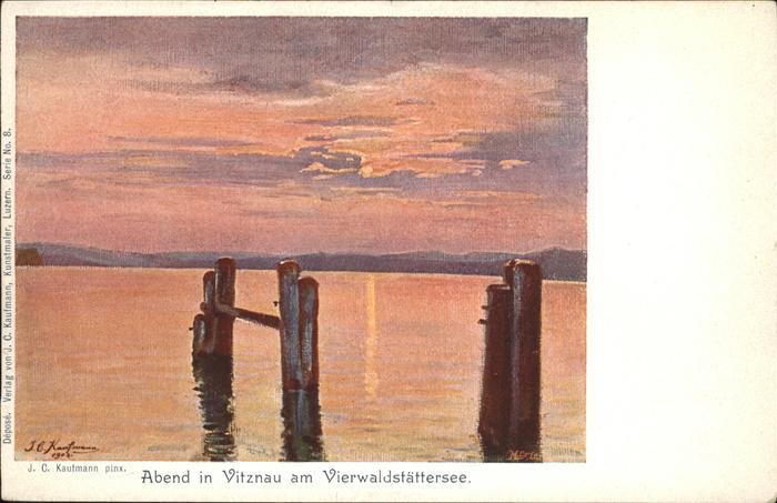 Vitznau Vierwaldstaettersee Kuenstler Kaufmann