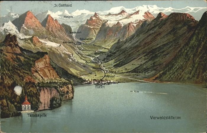 Vierwaldstaettersee Tellskapelle