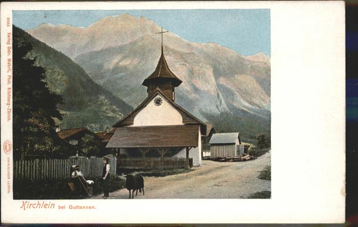 Guttannen Kirche Schaf