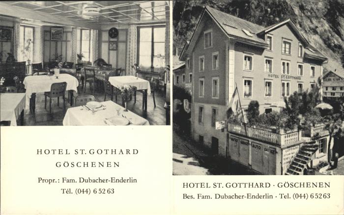 Goeschenen Hotel St Gotthard