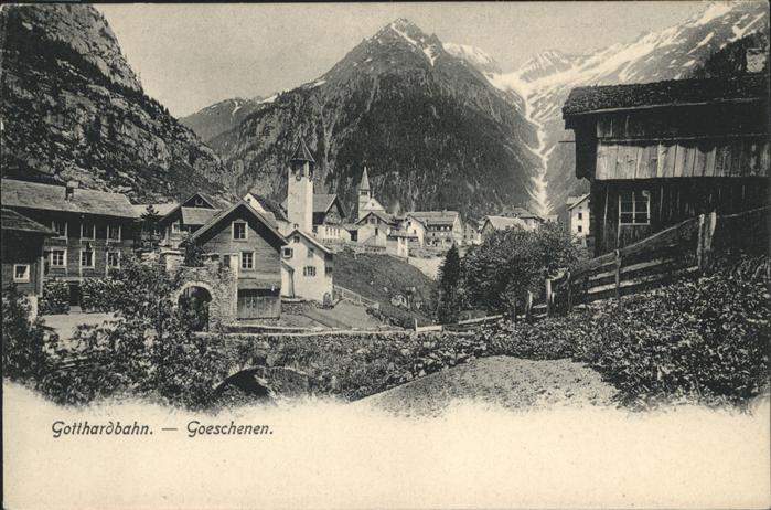 Goeschenen Gotthardbahn