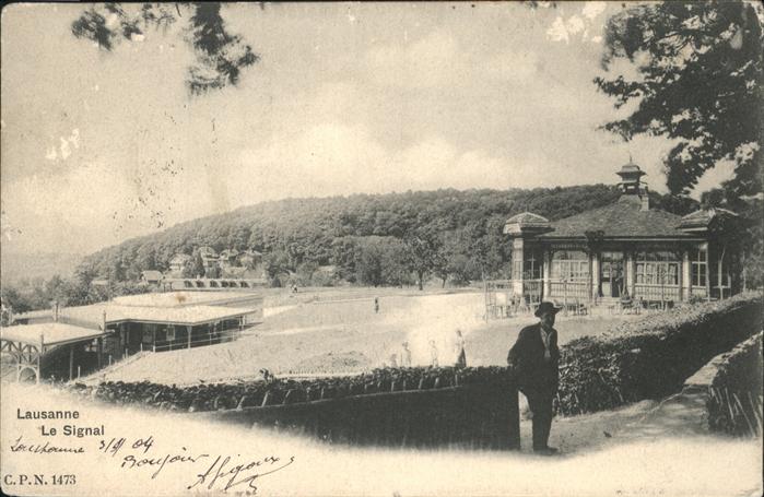 Lausanne VD Le Signal