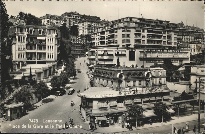 Lausanne VD Place de la Gare Petit Chene