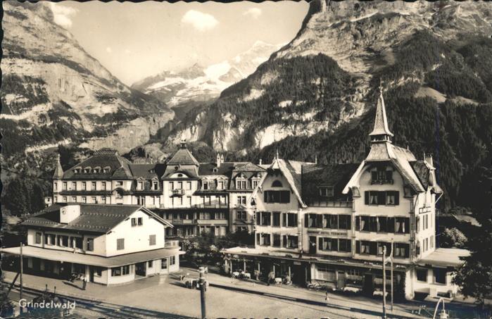 Grindelwald BE Bahnhof Fiescherhorn