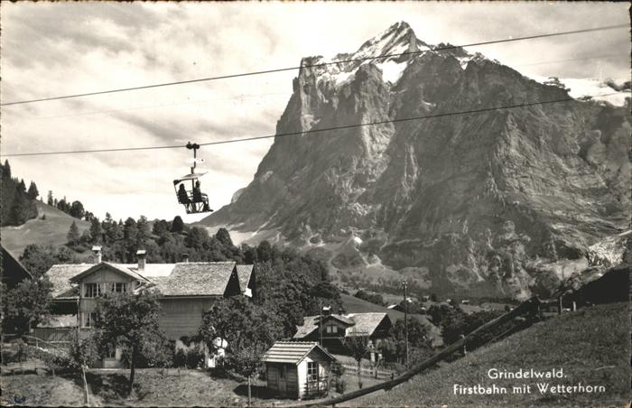 Grindelwald BE Firstbahn Wetterhorn