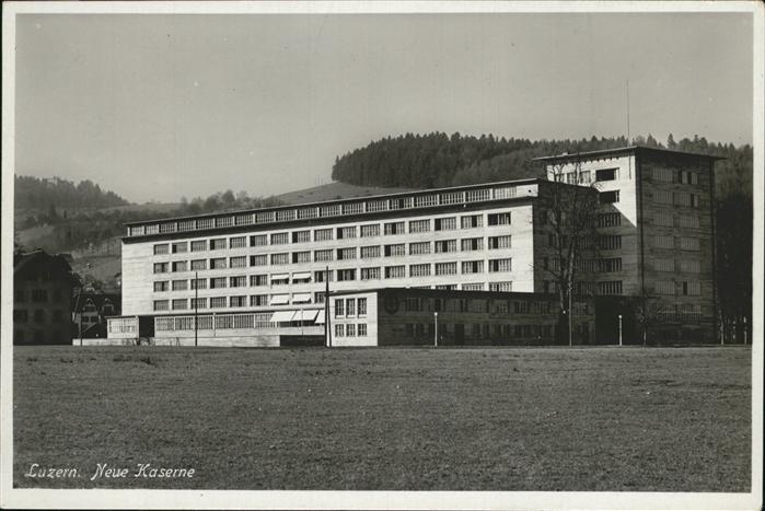 Luzern LU Neue Kaserne Militaerpost