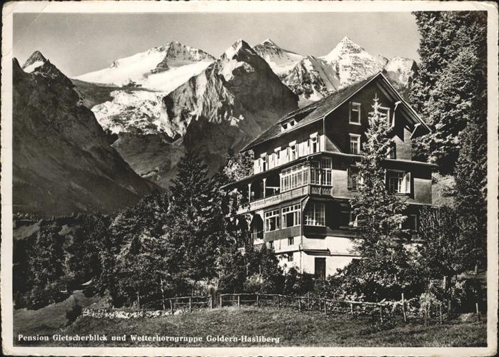 Bruenig BE Hotel Pension Gletscherblick Goldern-Hasliberg