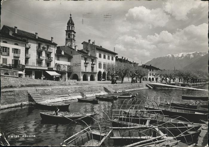 Ascona TI Anlegestelle