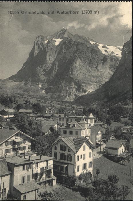 Grindelwald BE Wetterhorn