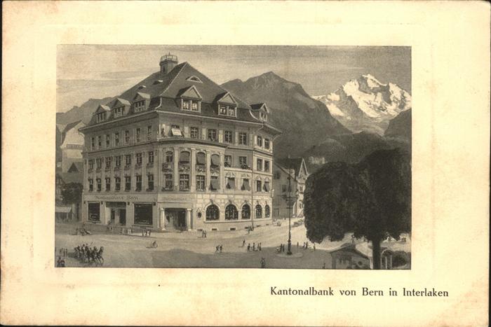 Interlaken BE Kantonalbank von Bern