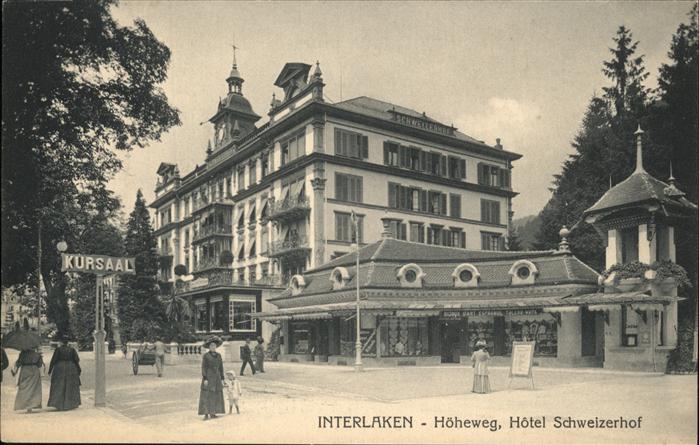Interlaken BE Hoeheweg Hotel Schweizerhof, Kursaal