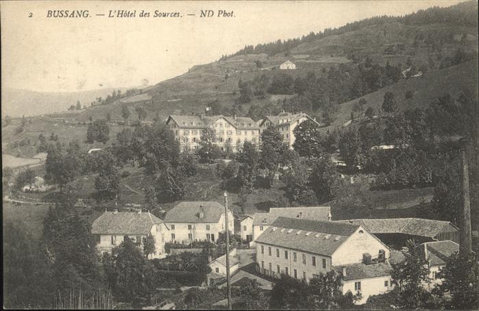Bussang Vosges Hotel des Sources